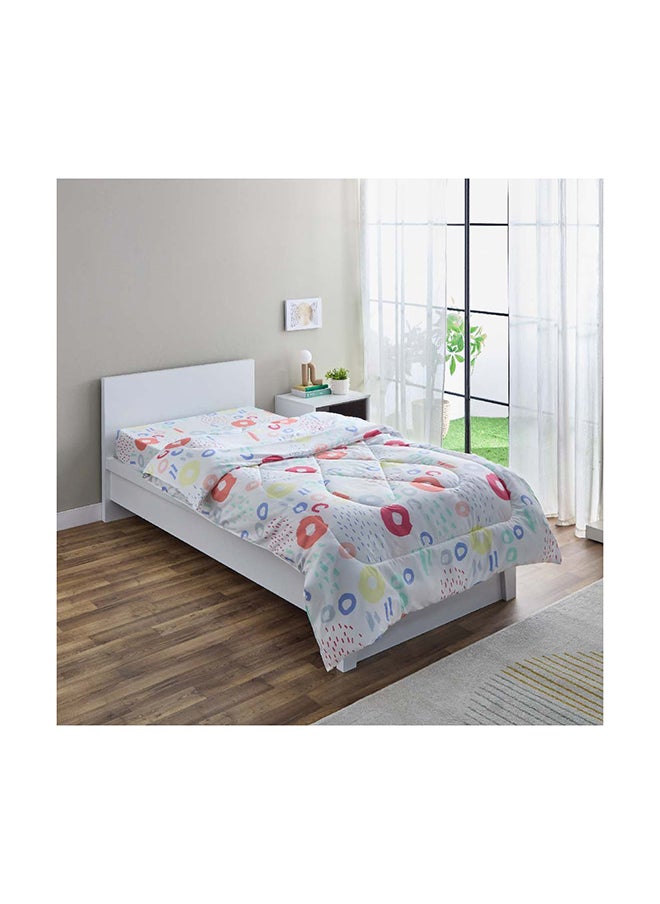 Home Box Nora Regina Microfibre Single Reversible Comforter 220 x 135 cm  - Image 1