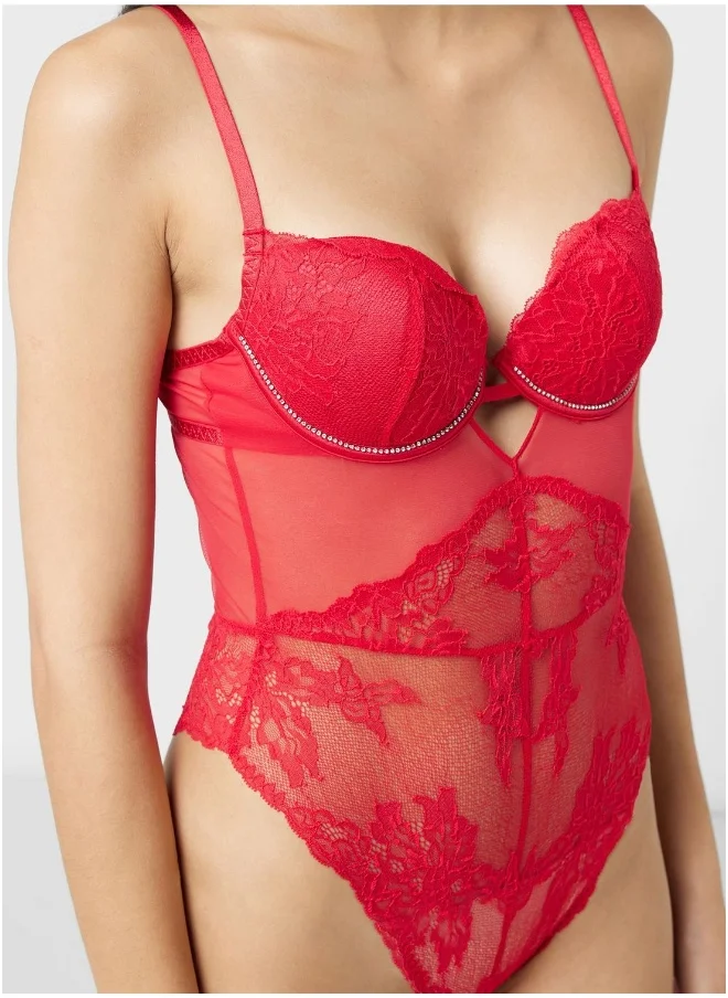 La Senza High Leg Bodysuit