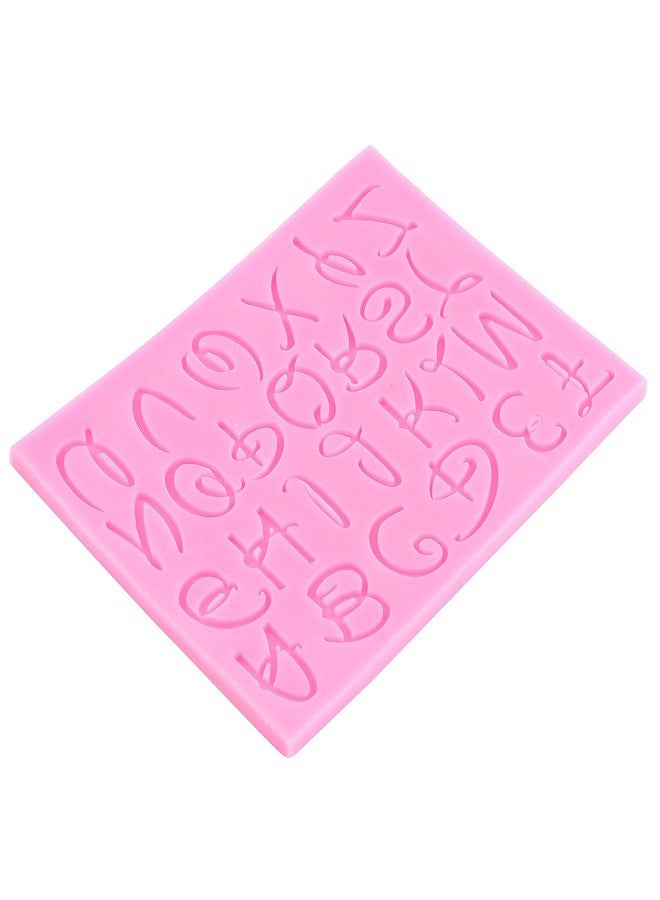 YIHUOMOLDS Letters Molds 26 Uppercase Letter Silicone Mold For Cake Decorating Cupcake Topper Chocolate Candy Gum Paste Polymer Clay - Image 5