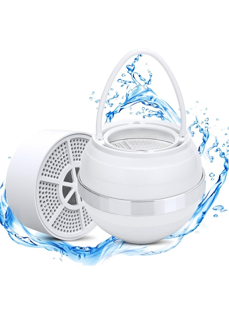 Bath Ball Filter,Premium Bathtub Water Filter for Softer Skin & Hair, Tub Faucet，2,500 Gal of Filtration,BPA Free | Easy to Install - Image 1