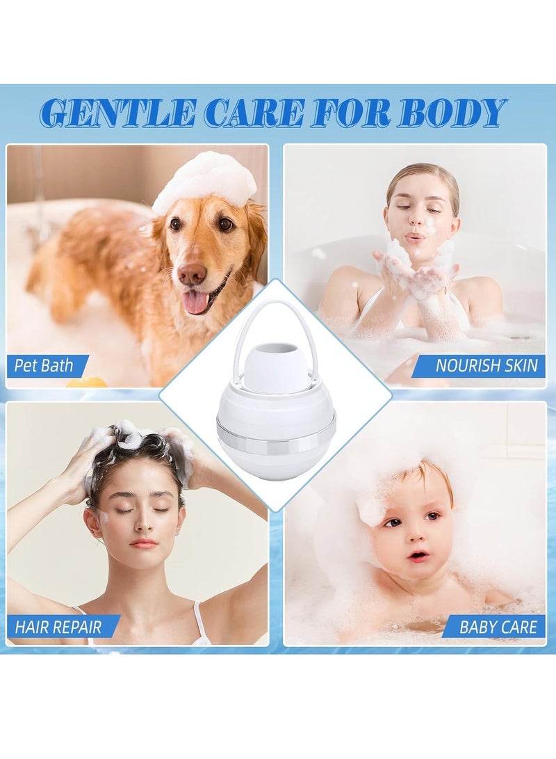 Bath Ball Filter,Premium Bathtub Water Filter for Softer Skin & Hair, Tub Faucet，2,500 Gal of Filtration,BPA Free | Easy to Install - Image 4