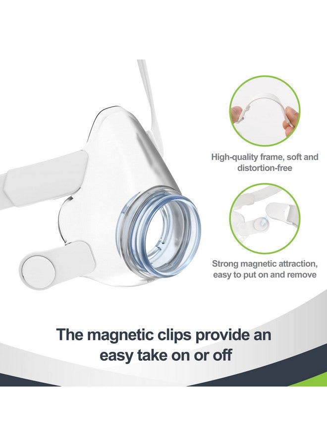 MEDICOLOR Replacement Set for F20 with Small Cushion, Strap, Frame, Clips and Strap Covers, Great-Value & Quick-Disconnect, MEDICOLOR Supplied - Image 2