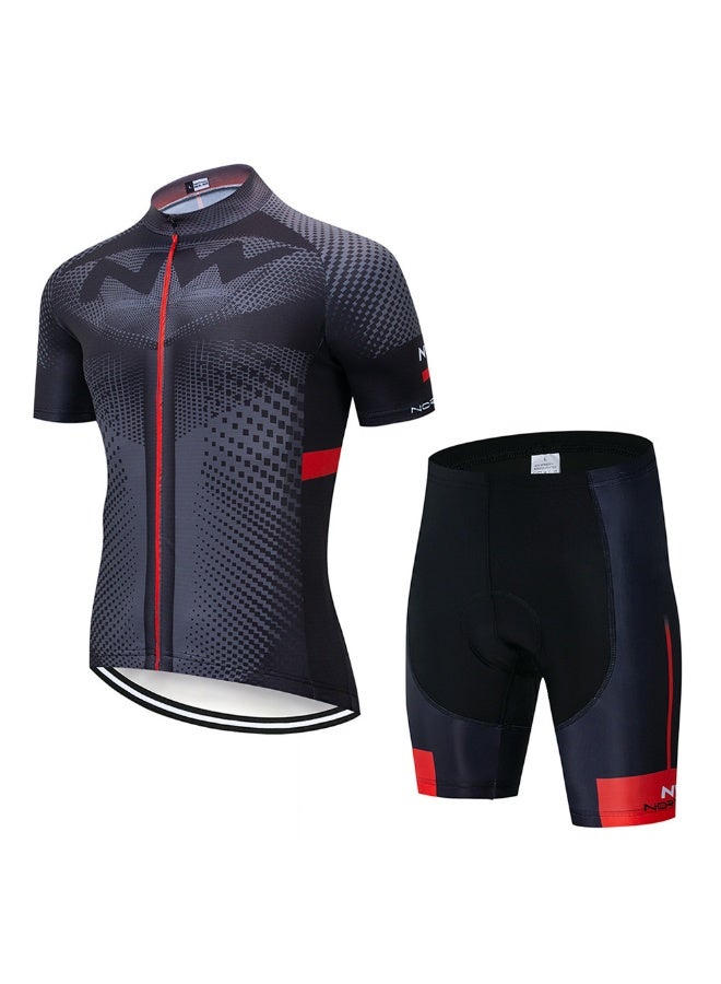 KUYING GR New Summer Outdoor Sunscreen Moisture Absorption Quick Drying Bicycle Women's Cycling Clothing Set  - Image 1