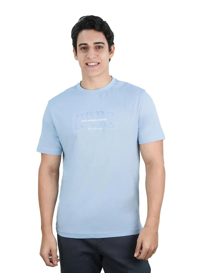 Men's Slim Fit Cotton Jersey Crew Neck Print Tee | WWS Graphic