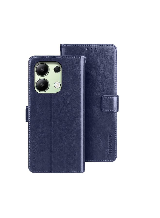 Case For Xiaomi Redmi Note 13 4G Global Crazy Horse Texture Leather Phone Case