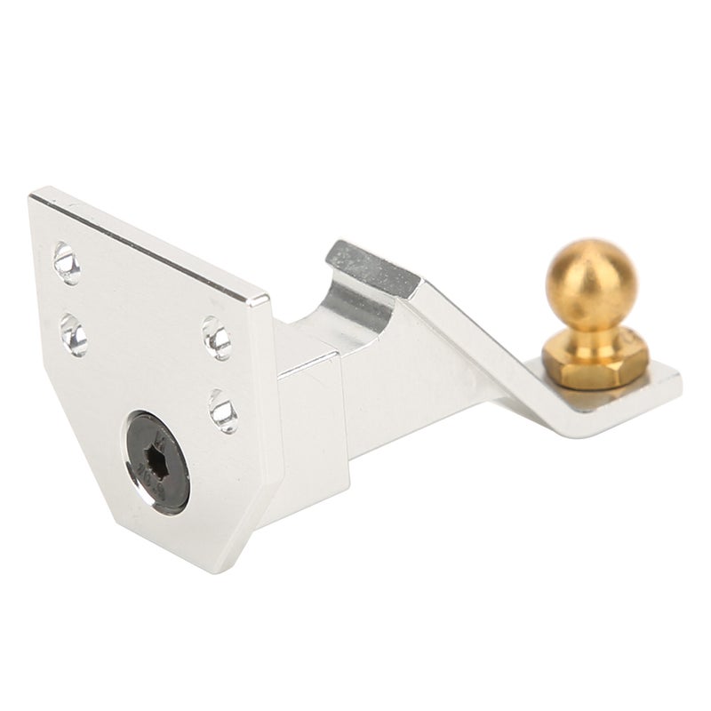 1/10 سبل سحب معدنية مقارن بمقابض مقطورة لملحقات التصميم الذاتي لسيارات التحكم عن بعد D90 SCX10 CC01 - فضي - Image 5