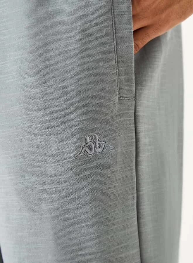 Kappa Kappa Track Pants with Drawstring Closure and Pockets
