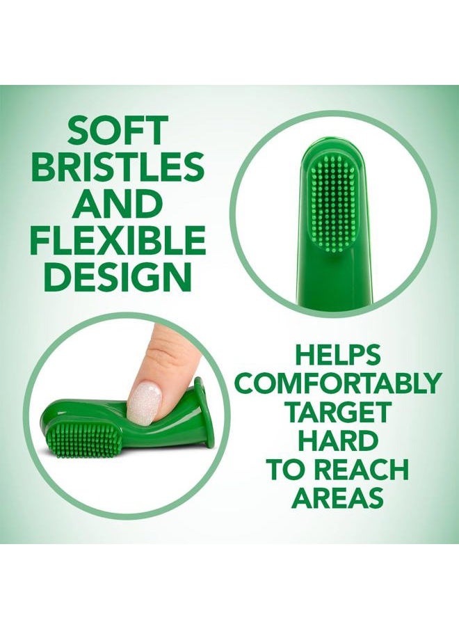 Vet's Best Dog Toothbrush - Easy Teeth Cleaning for Dog Dental Care, Perfect for Dogs and Cats - Comes With 10 Soft Finger Brushes Per Pack  - Image 2