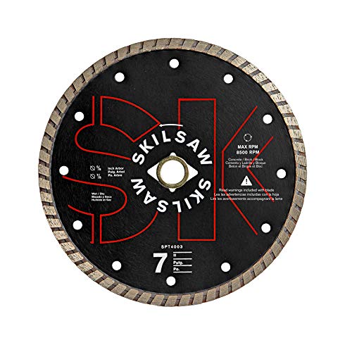 SKILSAW SKIL SPT4003 7" Turbo Diamond Saw Blade - Image 1