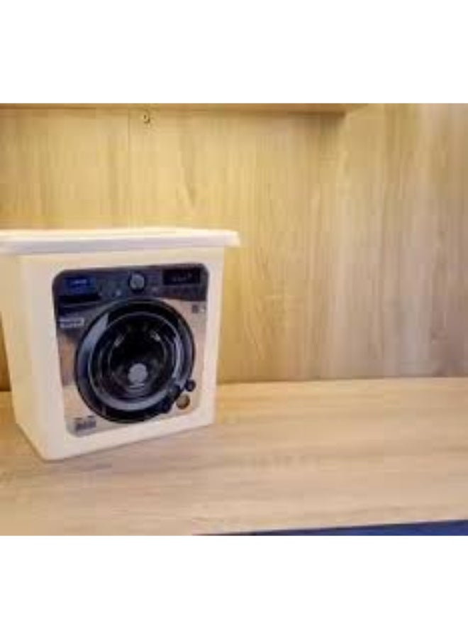 صندوق تخزين مسحوق غسيل - 7 كيلو - متعدد الالوان - Image 4