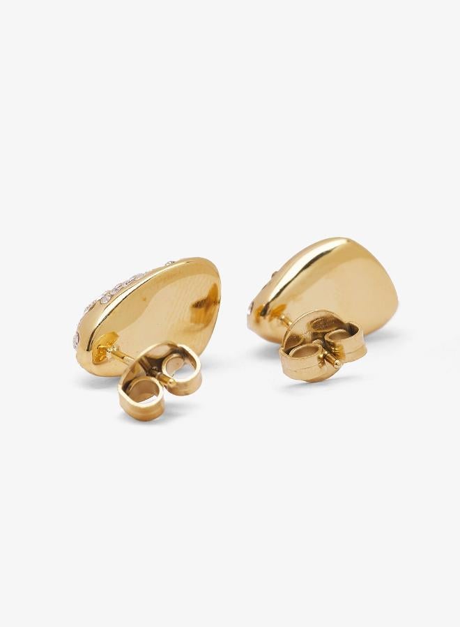 GUESS 14Mm Pebble Pave Studs - Image 2