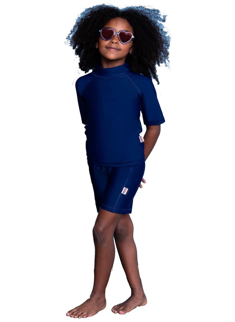 COEGA SUNWEAR COEGA Unisex Kids Two Piece Suit - Navy - Image 3