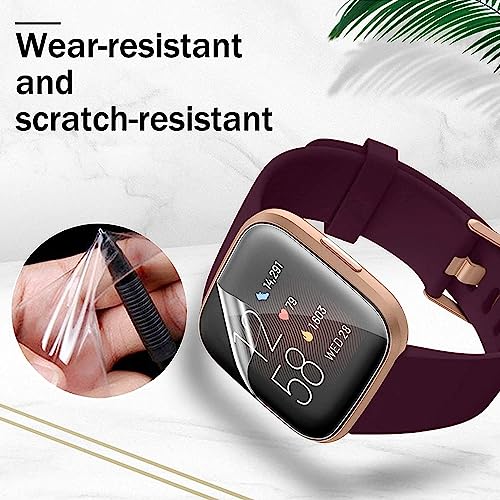 FCS smartwatch screen guard for Fitbit Versa 2 | Pack of 3 | Edge to Edge Coverage | Ultrathin 0.125mm 9H anti shock flexible Watch screen protector TPU membrane - Image 4