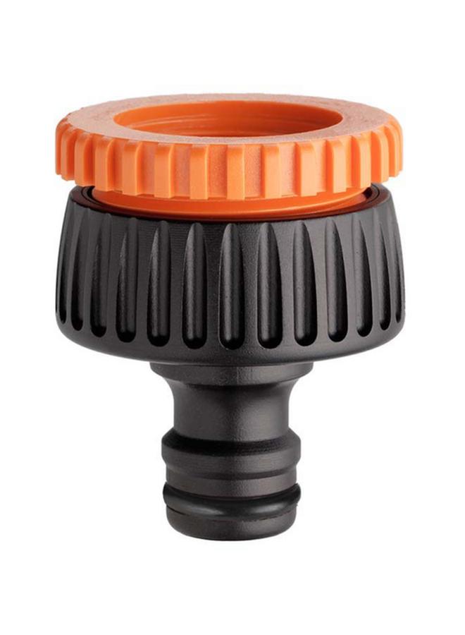 كلابر موصل خرطوم صنبور ملولب مقاس 1-3/4 بوصة باللونين الأسود والبرتقالي - Image 3