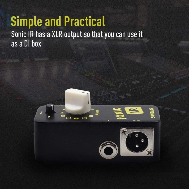 SONICAKE QSS-12 Sonic IR Electric Guitar Effect Pedal Guitar Bass Speaker Cabinet Simulator Impulse Response Loader - Image 4