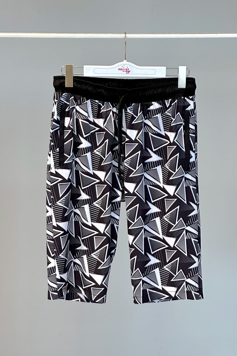 Remsa Mayo Remsa Swimsuit Patterned Men's Shorts Capri Swimsuit Rks-03  - Image 2