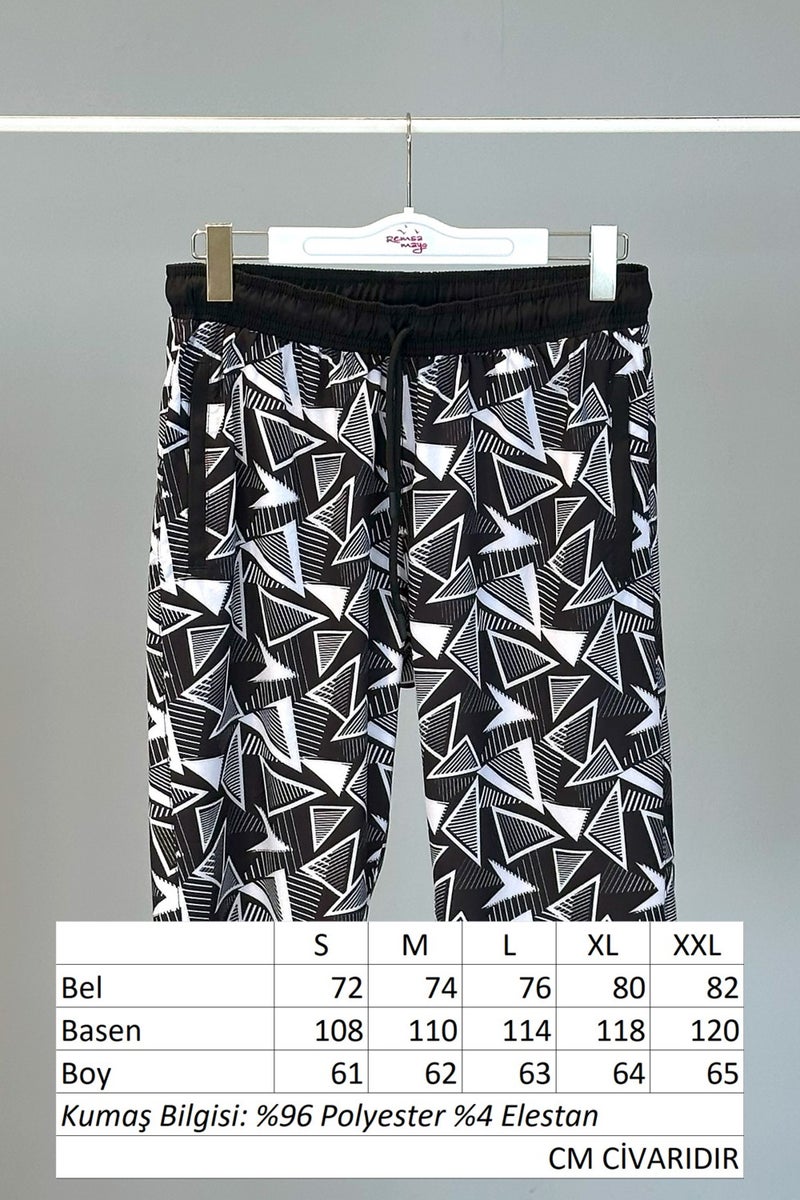 Remsa Mayo Remsa Swimsuit Patterned Men's Shorts Capri Swimsuit Rks-03  - Image 4