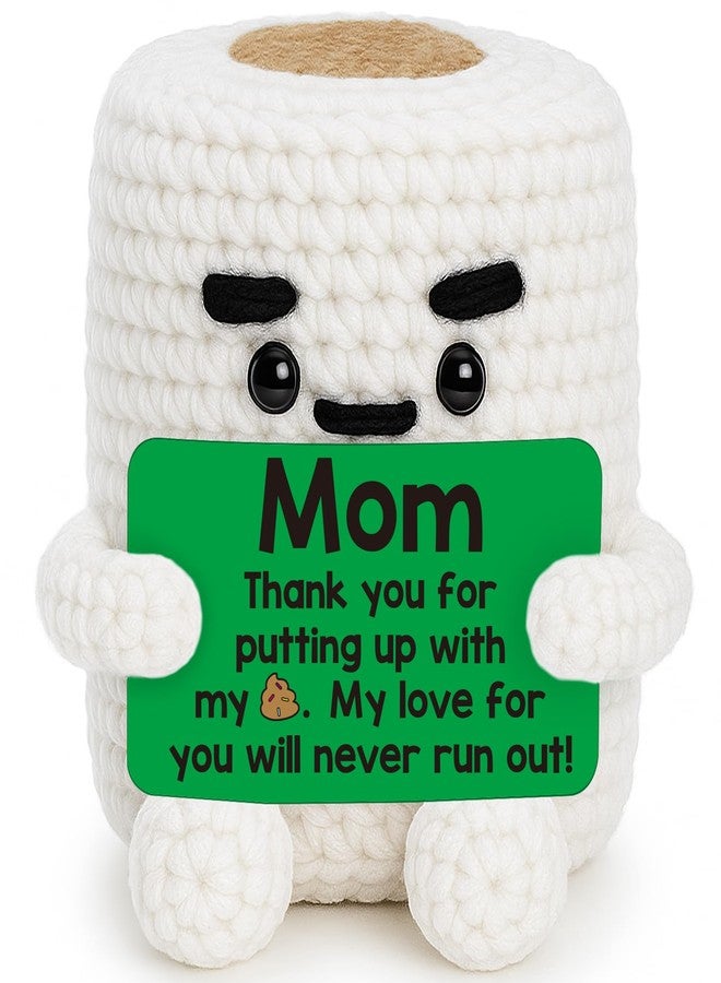 TuSuQing Gifts for Mom Mothers Day Funny Birthday Gift for Best Mom Ever from Daughter Son, Mothers Day Gag Gifts Handmade Crochet for New Single Bonus Moms Christmas Stocking Stuffers Xmas Present - Image 1