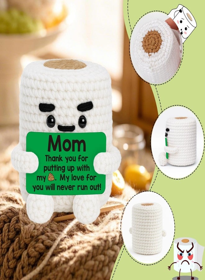 TuSuQing Gifts for Mom Mothers Day Funny Birthday Gift for Best Mom Ever from Daughter Son, Mothers Day Gag Gifts Handmade Crochet for New Single Bonus Moms Christmas Stocking Stuffers Xmas Present - Image 5