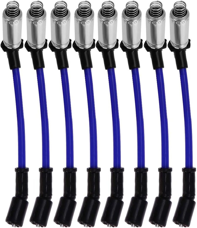 Zreneyfex 8 Pcs Spark Plug Ignition Wire Set for GMC V8 - Image 1