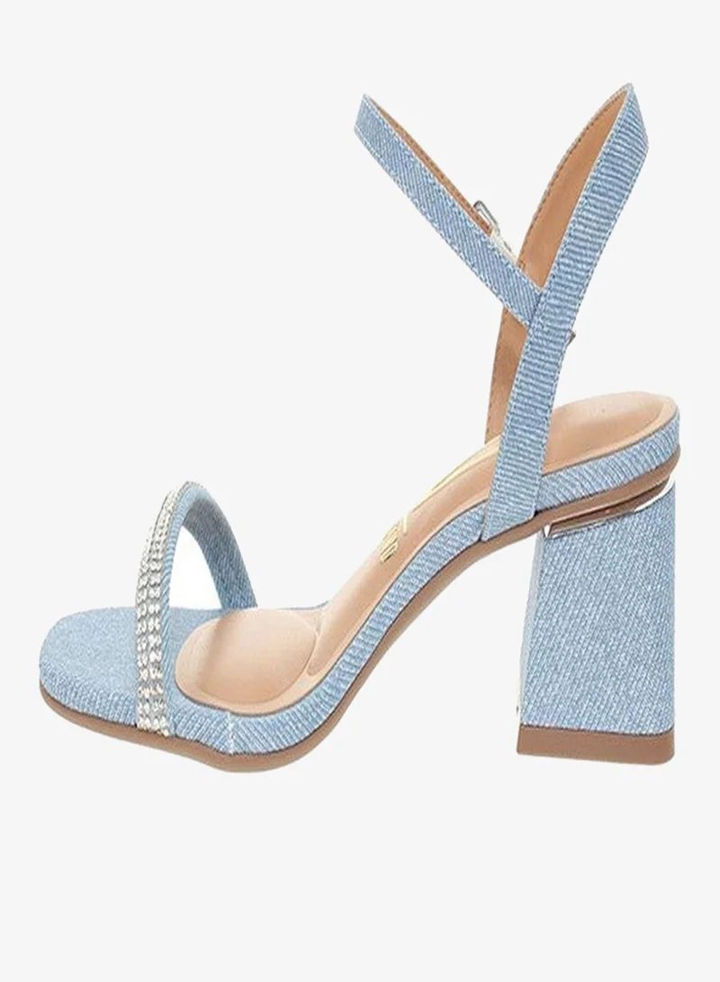 Vizzano Jeans Sandals for Women with Back Strap – Stylish & Supportive sling Back Ladies Sandals for Women | Best Price UAE