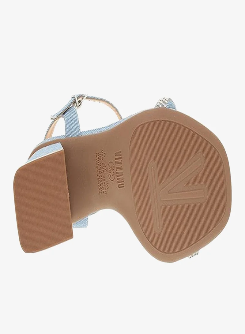 Vizzano Jeans Sandals for Women with Back Strap – Stylish & Supportive sling Back Ladies Sandals for Women | Best Price UAE