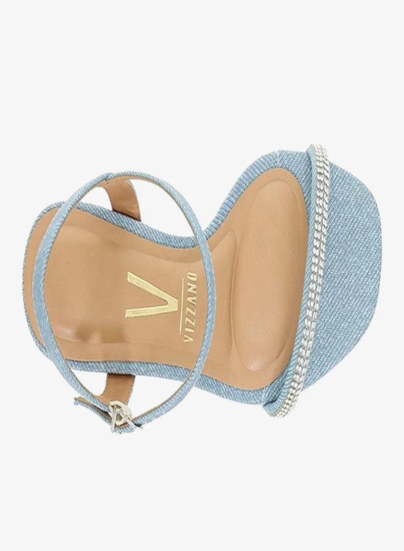 Vizzano Jeans Sandals for Women with Back Strap – Stylish & Supportive sling Back Ladies Sandals for Women | Best Price UAE