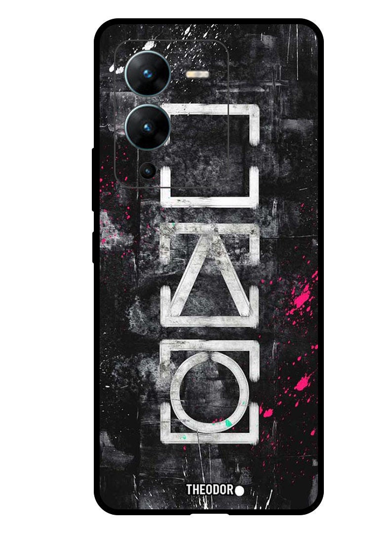 Protective Case Anti Scratch Shock Proof Bumper Cover For  Vivo V25 Pro Squid Symbols
