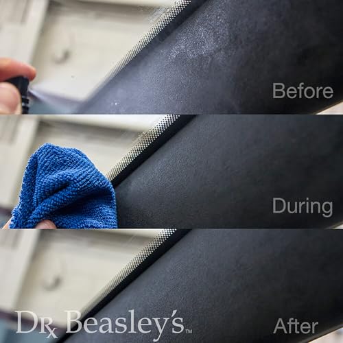 Dr. Beasley's Microsuede Cleanser 12 fl oz - Spray & Wipe Cleans Toughest Stains on Auto Faux Suede, Won't Harden or Darken, Removes Body Oils, Food, Drinks - Image 4