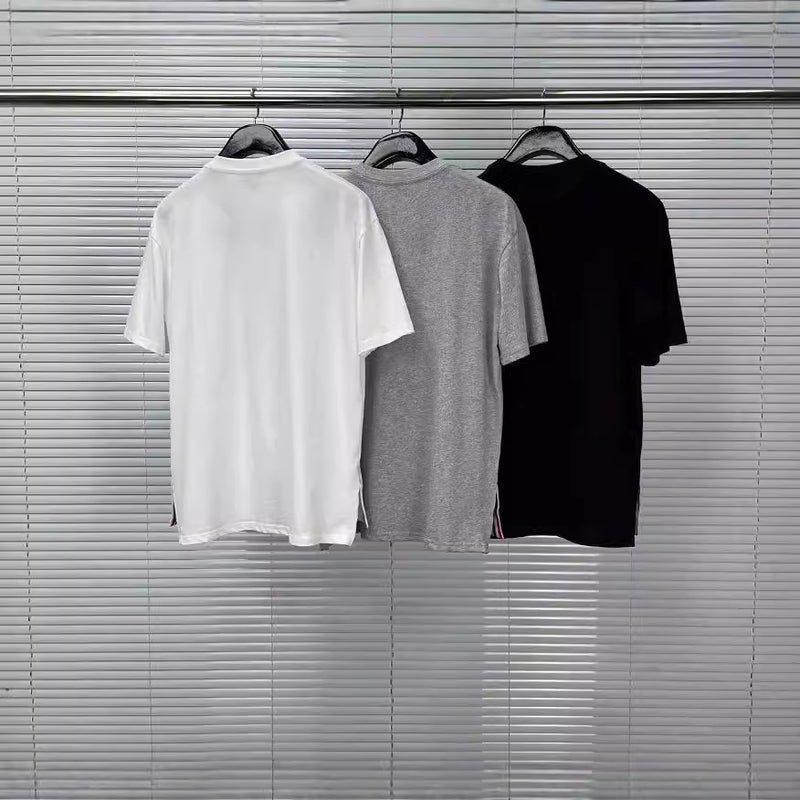 Factory Direct sales TB Tom summer new preppy style rhinestone dog stitching short sleeve t-shirt women's casual comfortable - Image 3