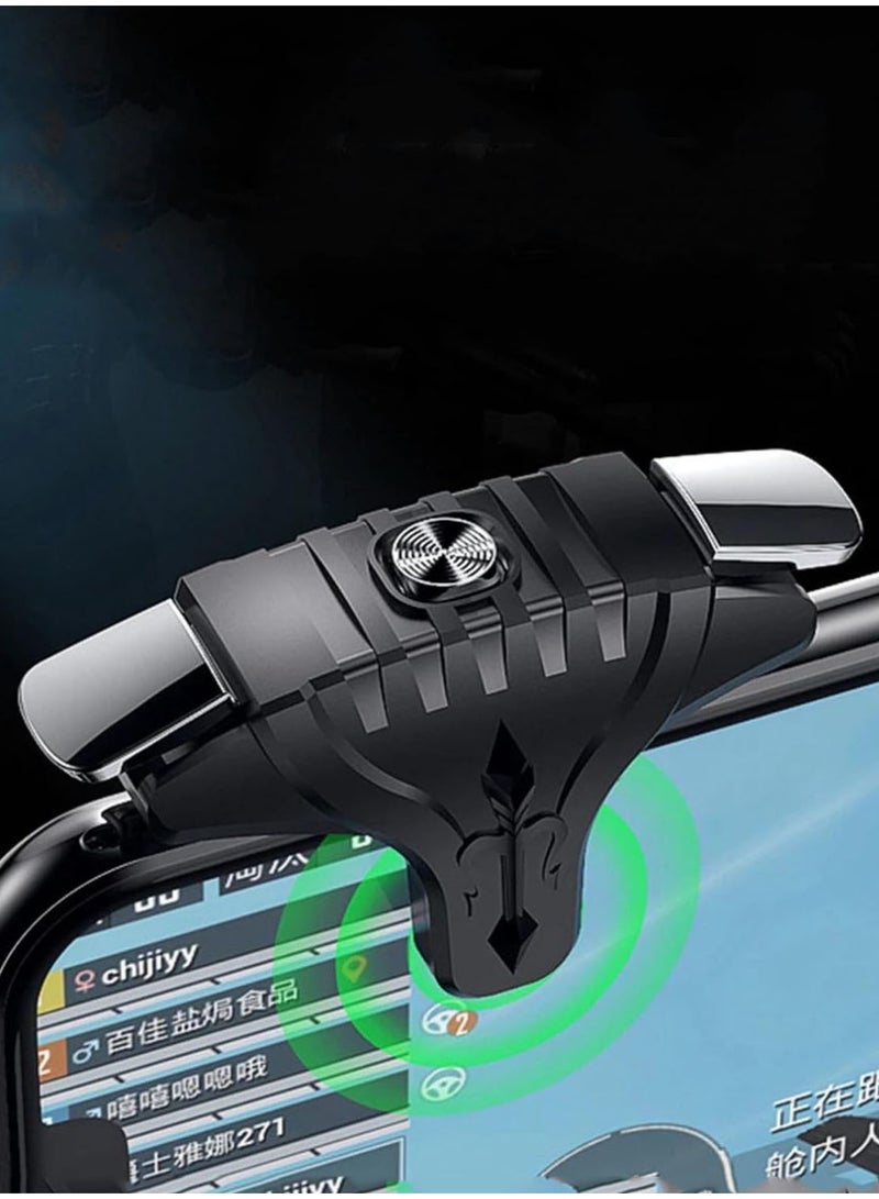 اوليو حزمتان من أزرار التحكم في لعبة PUBG العالمية للهواتف المحمولة، متوافقة مع لوحة الألعاب، ملمس جيد لليد، تحسين سرعة ودقة التصويب - Image 2