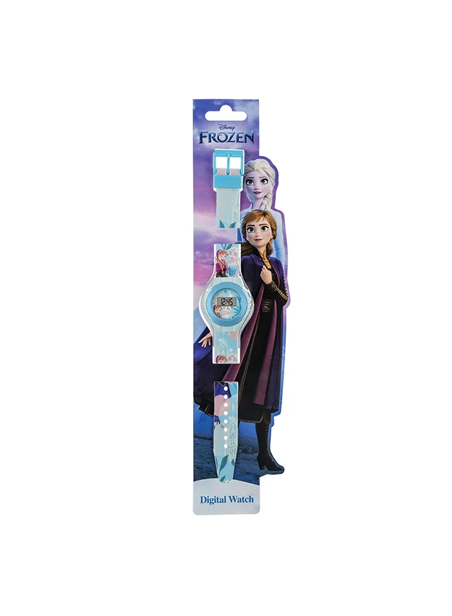 Disney Girls Digital Round Shape Plastic Wrist Watch - FZN4914 - 32 Millimeter
