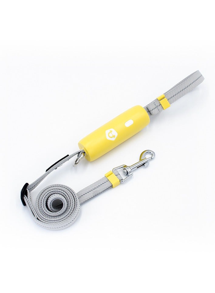 عام لوازم الحيوانات الأليفة، سلسلة كلاب مضادة للانفجار مصنوعة من النايلون، مع مرآة للكلاب، سلسلة كلاب للكلاب من حجم صغير إلى متوسط. - Image 3