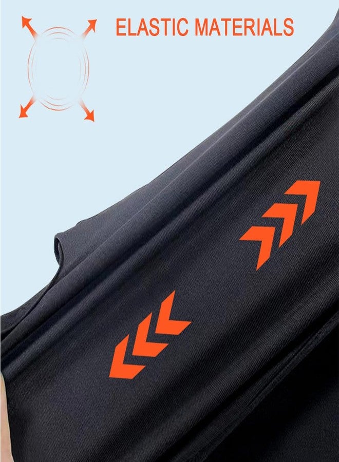 Atneato Balaclava Ski Mask for Men Summer Cooling UV Protector Full Face Mask Motorcycle Helmet Liner Balaclava Neck Gaiter (Black) - Image 4