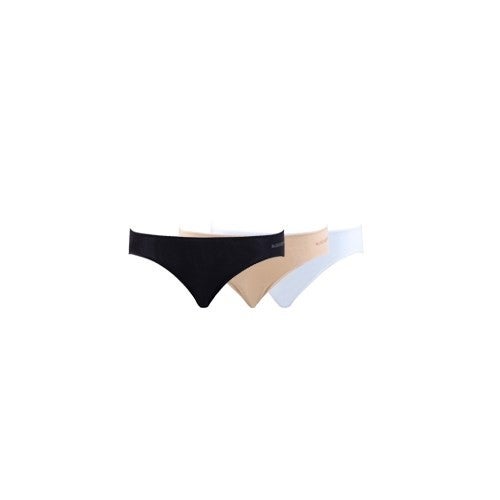 Blackspade Essential Women's Slip Panties 3 Pack 1574 White-Skin-Black