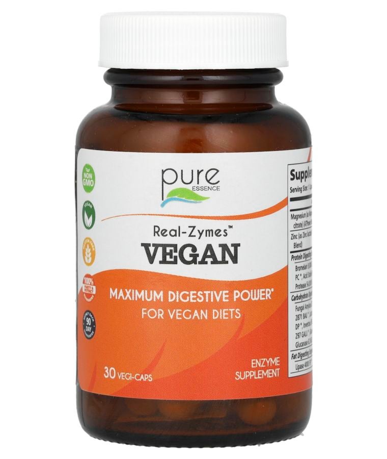 Real-Zymes Vegan 30 Vegi-Caps