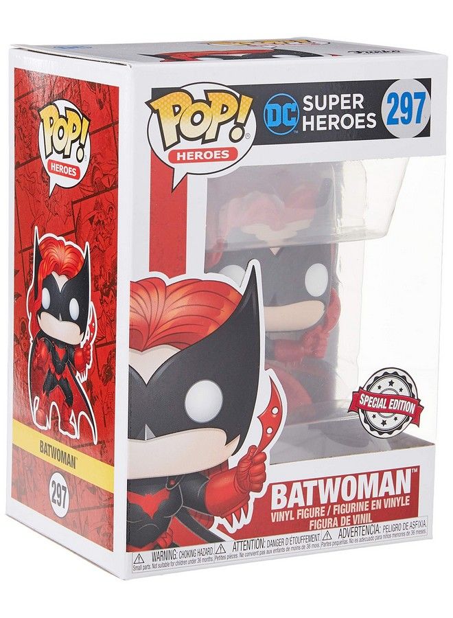 Funko بوب! أبطال دي سي: تمثال فانيلي لبات وومان - Image 4