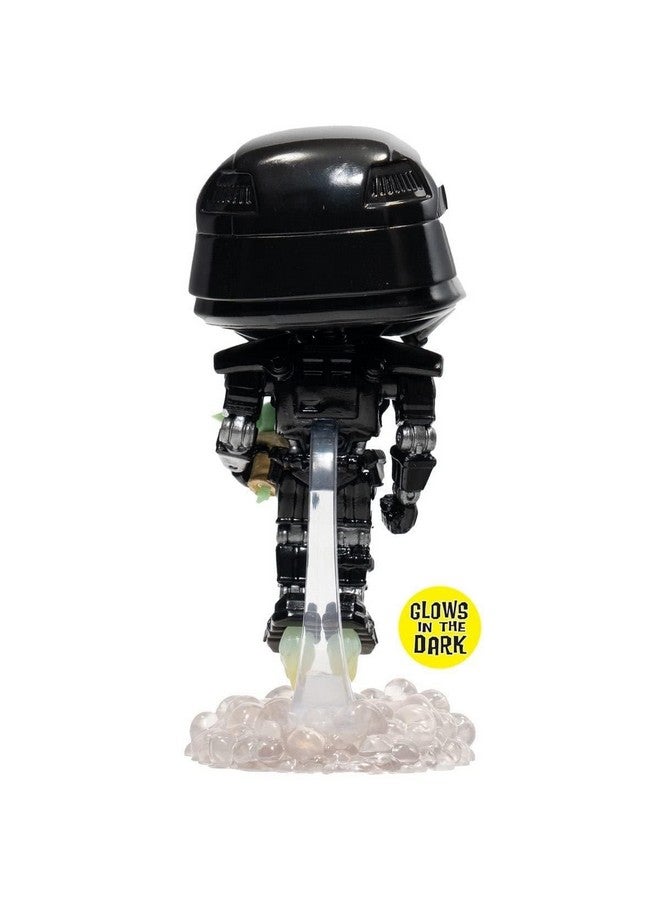 Funko Pop Vinyl - Star Wars - Dark Trooper with Grogu 488 Black - Image 5