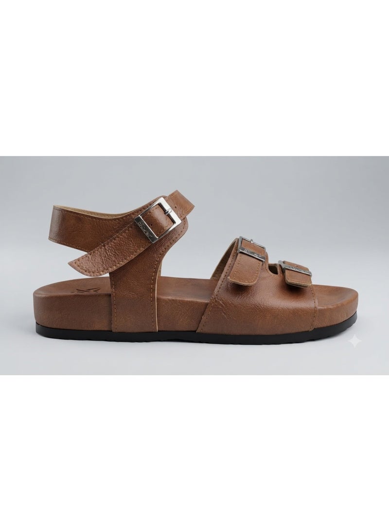Comfortable women's sandals with adjustable straps and supportive orthopedic insole - Image 2