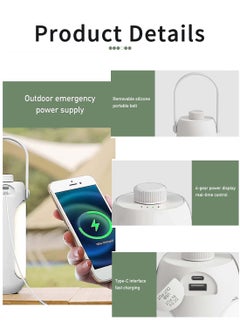 Viden Camping Lights LED Camping Lantern Flashlights 10000mAh Freefolding Rechargeable Camping Lamp With 3 Light Modes & SOS Signal Great for Home Garden Outdoor Hiking Fishing Emergency  - Image 4