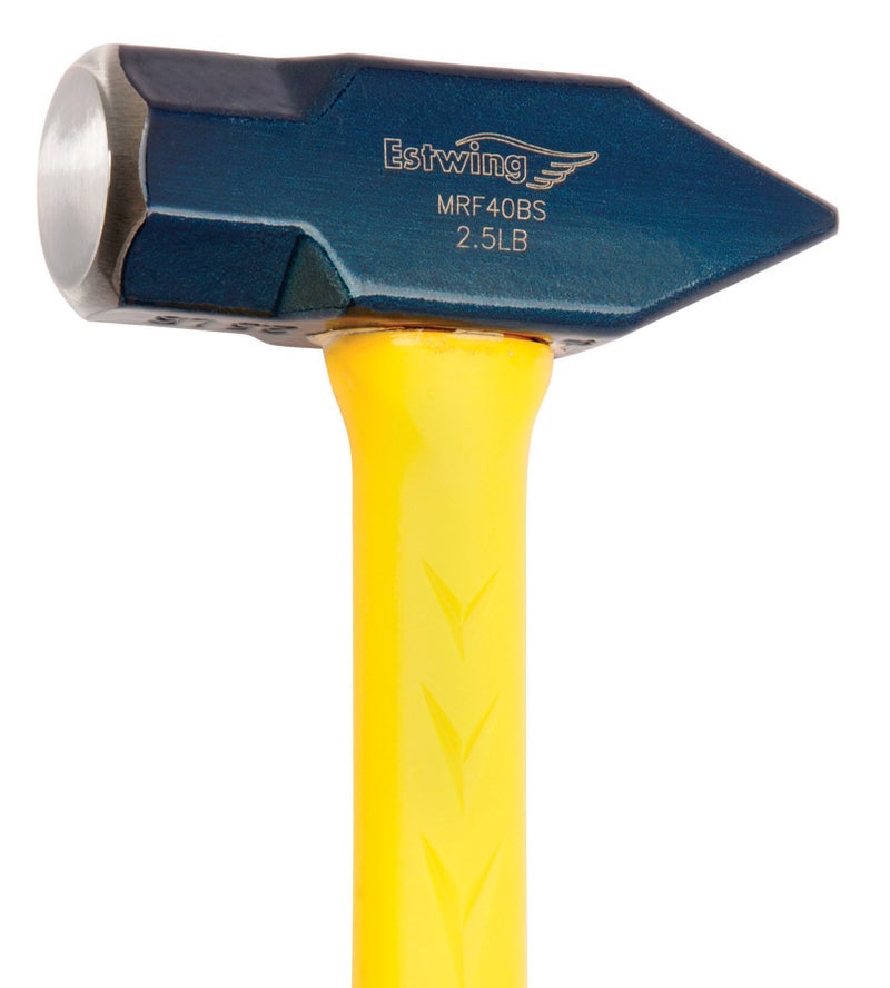Estwing Sure Strike Blacksmith's Hammer, Yellow/Black, MRF4OBS - Image 2
