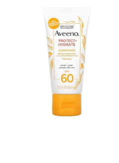 Aveeno Aveeno Protect Hydrate Sunscreen For Face SPF 60 2 Fl Oz 