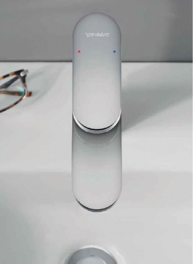 ديورافيت خلاط حوض مفرد C.101 كروم 10 سم DURAVIT C10130011902 - Image 4