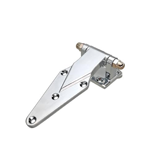 Xnrtop 6 Inch Door HingesCold Storage Door aximum 180Adjustable Steamer Hinge Oven Hinge Heavy Duty for Kitchen Equipment Refrigeration H40 - Image 1