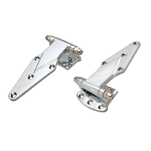 Xnrtop 6 Inch Door HingesCold Storage Door aximum 180Adjustable Steamer Hinge Oven Hinge Heavy Duty for Kitchen Equipment Refrigeration H40 - Image 3