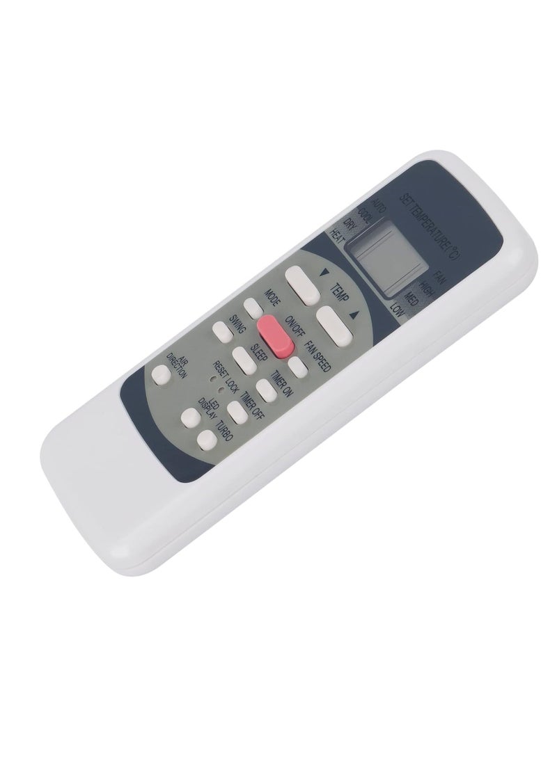 ELTRAZONE Replacement Remote Control Compatible with Air Conditioner Models R51L1/BGE, R51L5/BGE, R51L10/BGE, R51E, R51CE, R51MCE, R51DE, R51MBGE, R51I4BGE – No Setup Required, Easy-to-Use, Long-Range Signal, Ergonomic Design, Reliable Performance, Ideal for Home or Office Use - Image 3