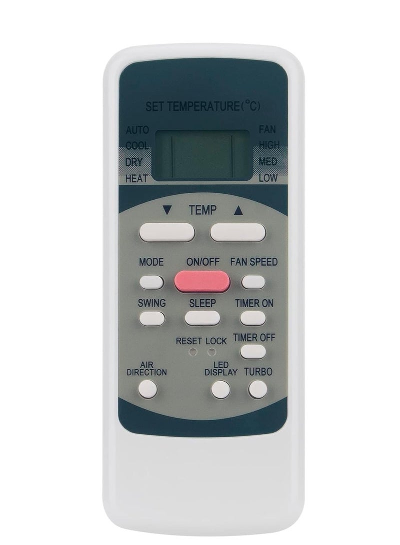 ELTRAZONE Replacement Remote Control Compatible with Air Conditioner Models R51L1/BGE, R51L5/BGE, R51L10/BGE, R51E, R51CE, R51MCE, R51DE, R51MBGE, R51I4BGE – No Setup Required, Easy-to-Use, Long-Range Signal, Ergonomic Design, Reliable Performance, Ideal for Home or Office Use - Image 5