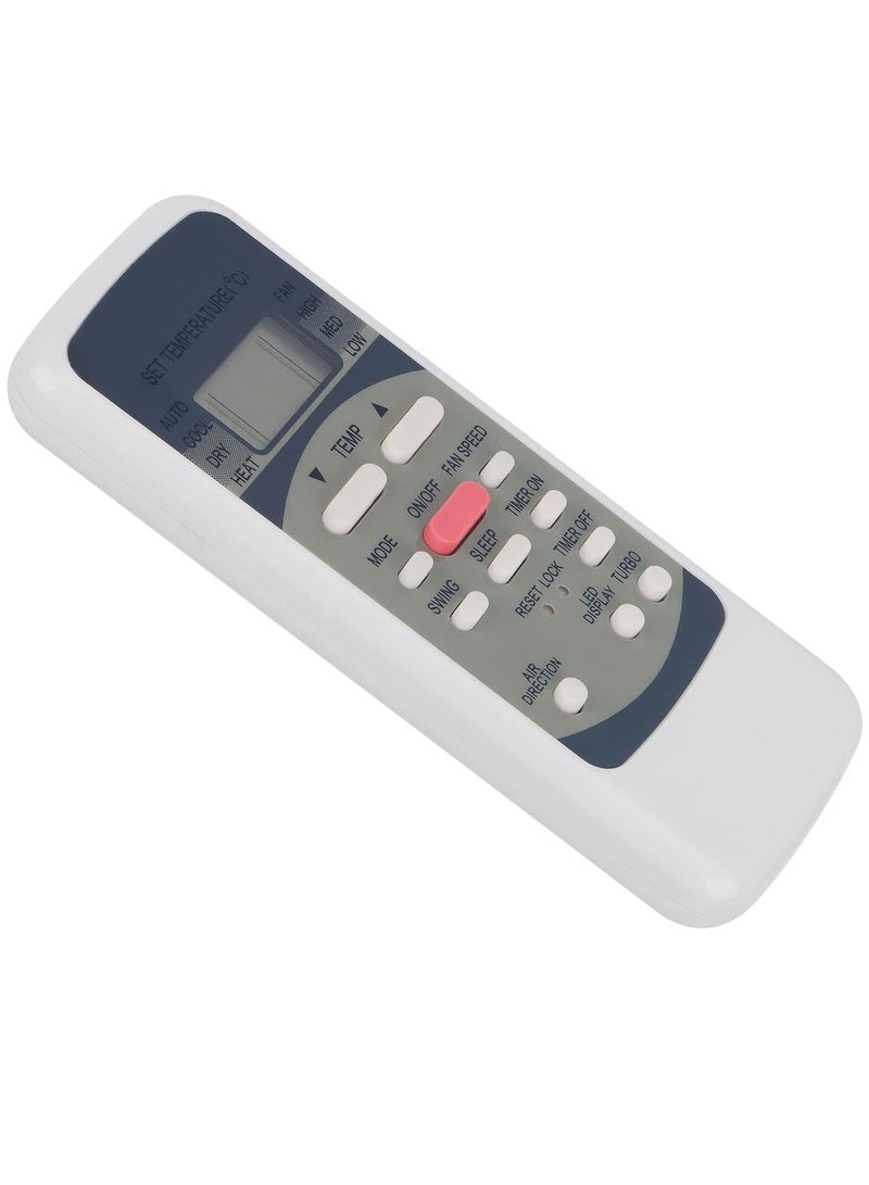 ELTRAZONE Replacement Remote Control Compatible with Air Conditioner Models R51L1/BGE, R51L5/BGE, R51L10/BGE, R51E, R51CE, R51MCE, R51DE, R51MBGE, R51I4BGE – No Setup Required, Easy-to-Use, Long-Range Signal, Ergonomic Design, Reliable Performance, Ideal for Home or Office Use - Image 2