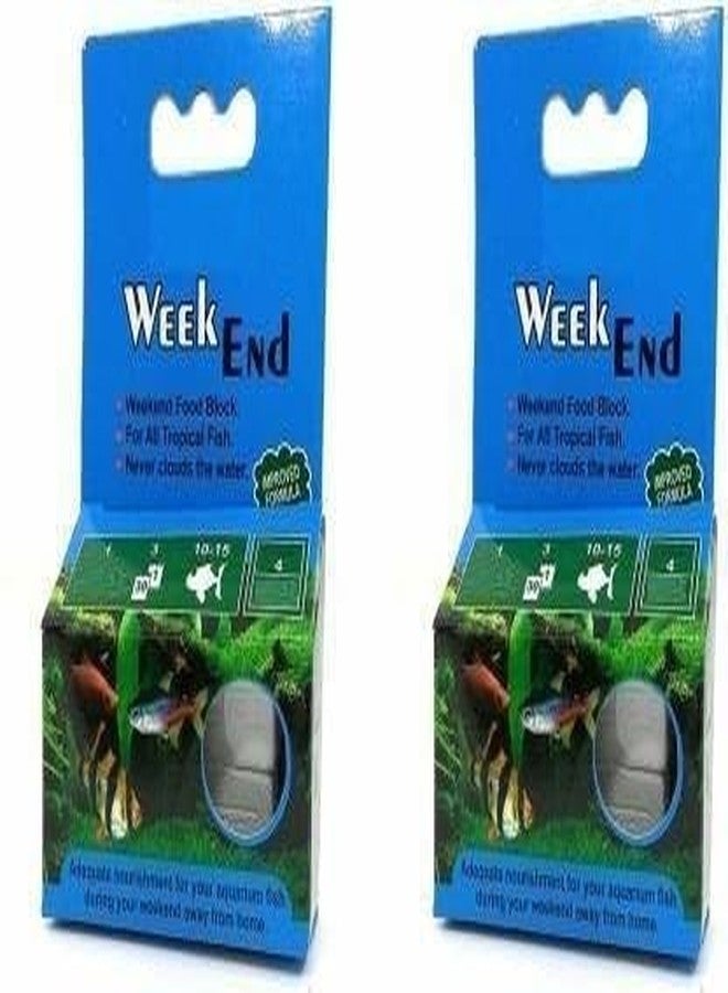 ALLY AQUA -Dry Vacation Weekend Holiday Fish Food for All Life Stages,200g (Pack of 2) - Image 1