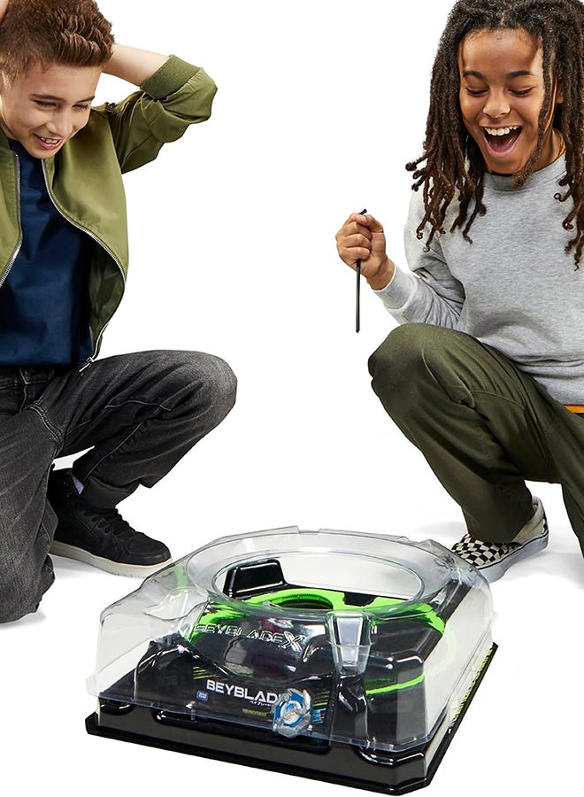 BeyBlade X Xtreme Battle Set, Includes Beystadium, 2 Spinning Tops & Launchers, Spinning Toys for 8+ Year Old Kids, High-Speed Action & Epic Battles - Image 4